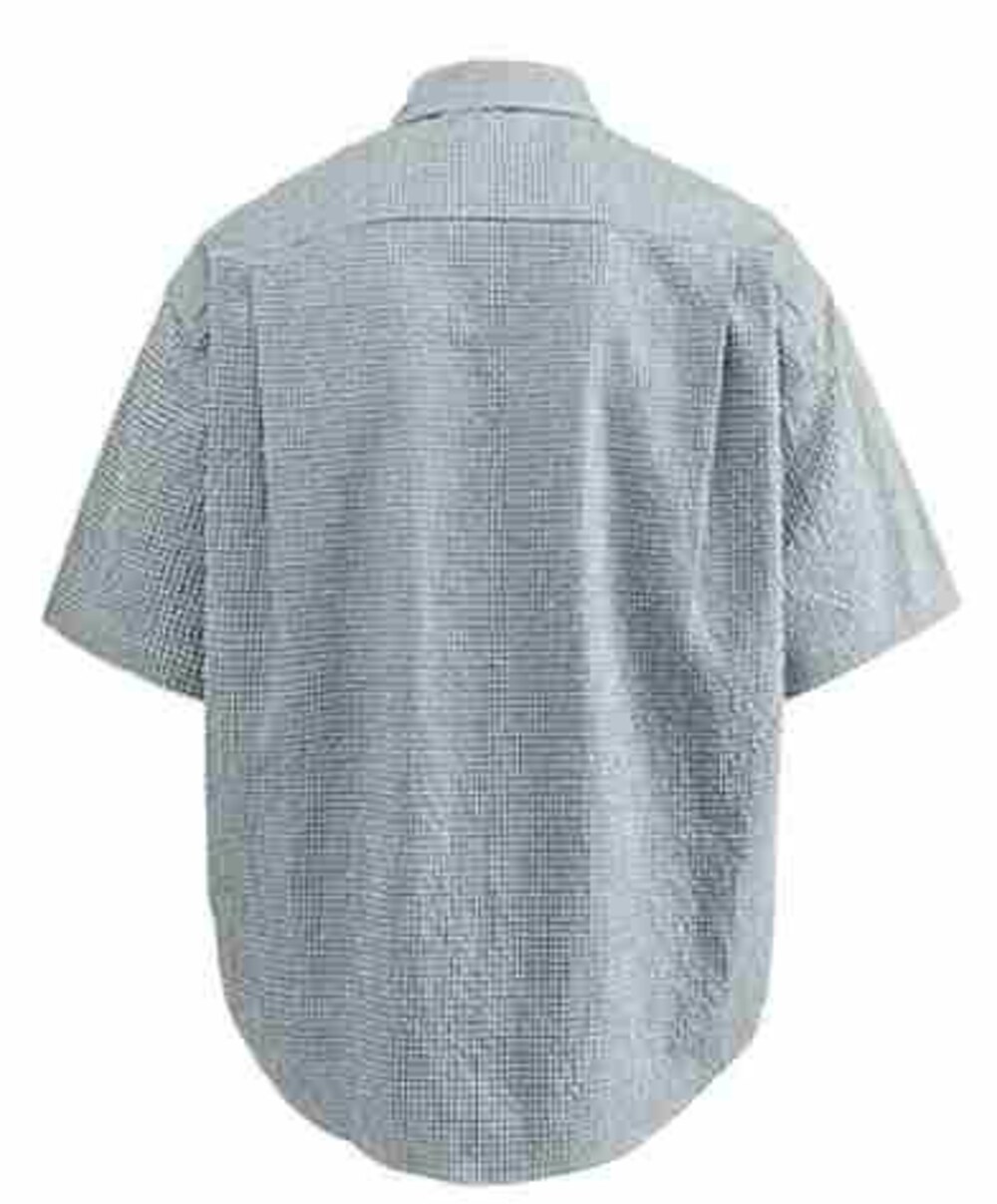 Gray Mini Check Shirt - Picture 2 of 4